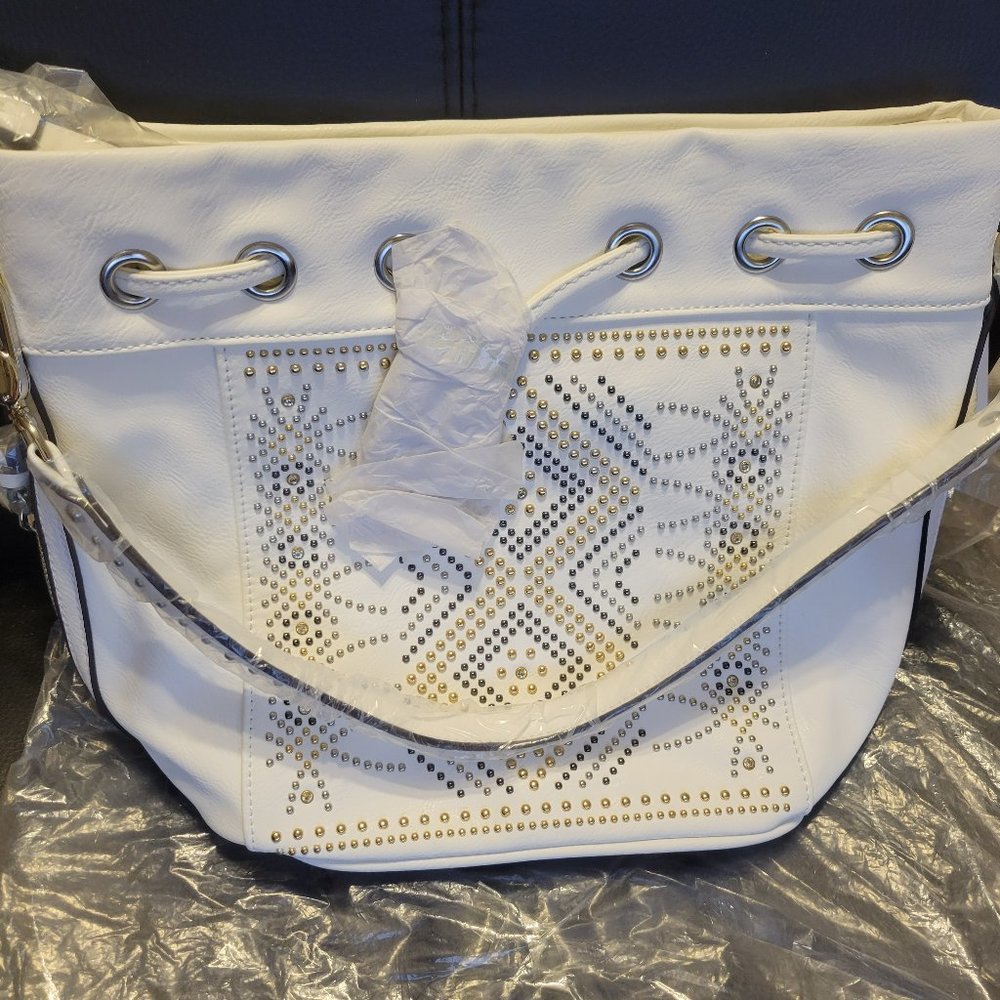 New Chinese Laundry Emmanuel Bucket Beaded Bag